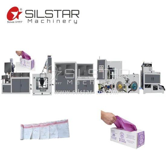 Drawstring Garbage Bag Making Machine