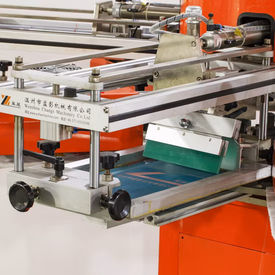Spg Automatic Four Color Screen Printer with Yz Series Digital Printing Machine