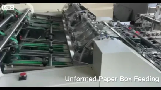 일회용 피자 버거 점심 패스트 푸드 테이크아웃 종이 트레이를 만들기 위한 이중선 종이 상자 기계